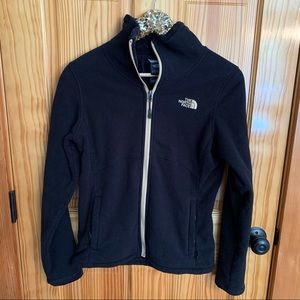 The North Face | black fleece jacket